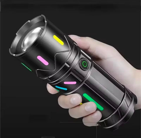 Xbalog Long Range Flash light & Power Bank Rechargeable
