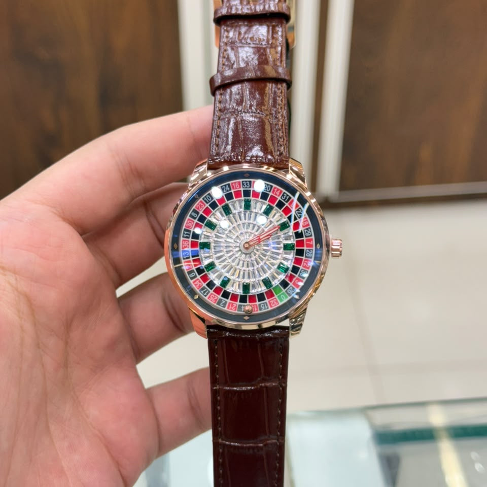 Roulette Wheel Automatic Watches for Men, Roulette Watch