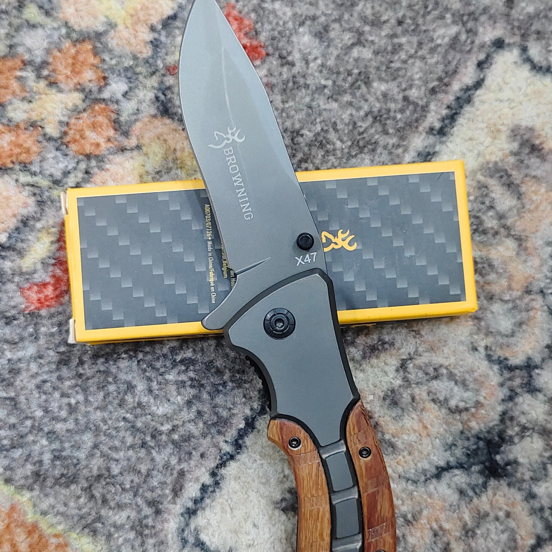 Browning Titanium Tactical Folding x47