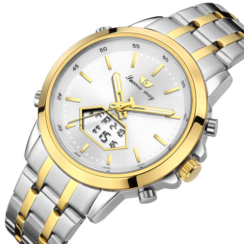 Original Dual Time Success Way Quartz Watch