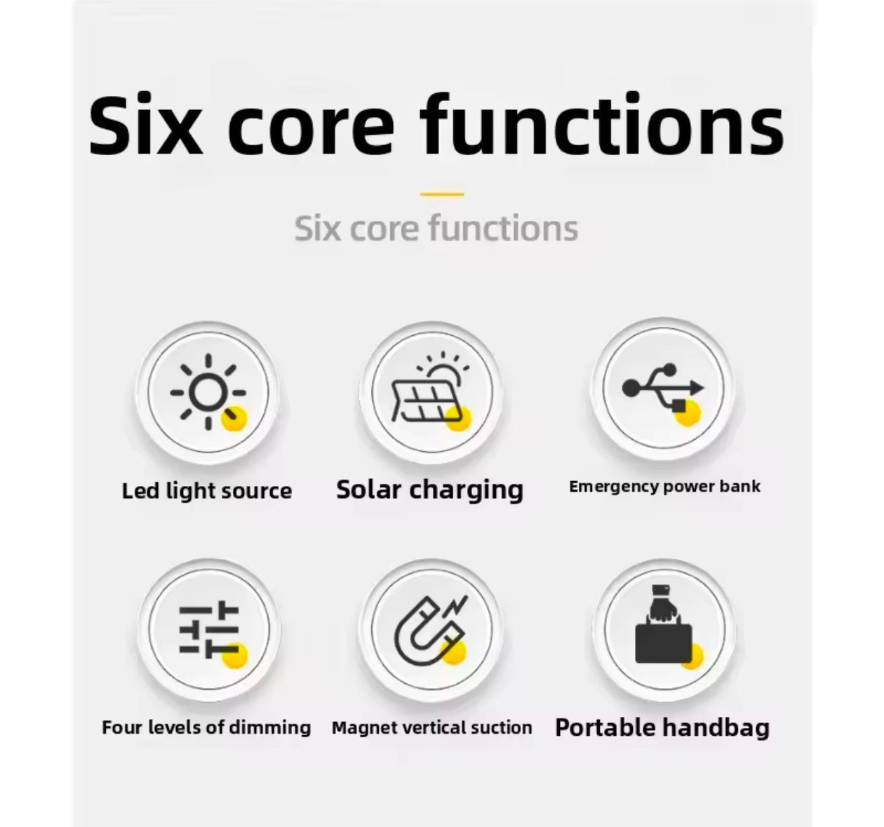 Solar Outdoor Emergency Flood Light