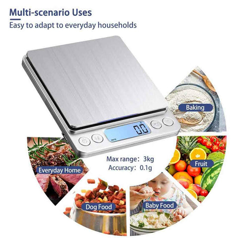 Mini Portable kitchen Digital Food Scale for Jewelry