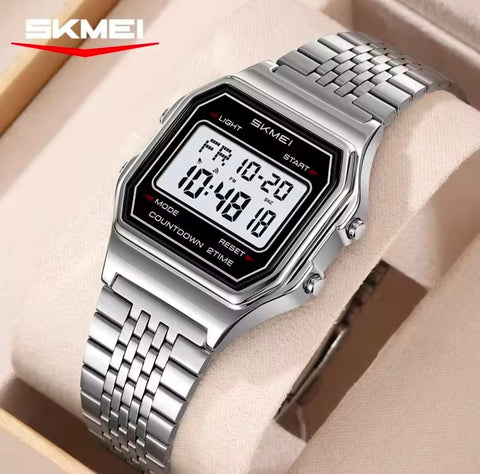 Skmei Top Brand Luxury Stainless Steel 3Bar Waterproof