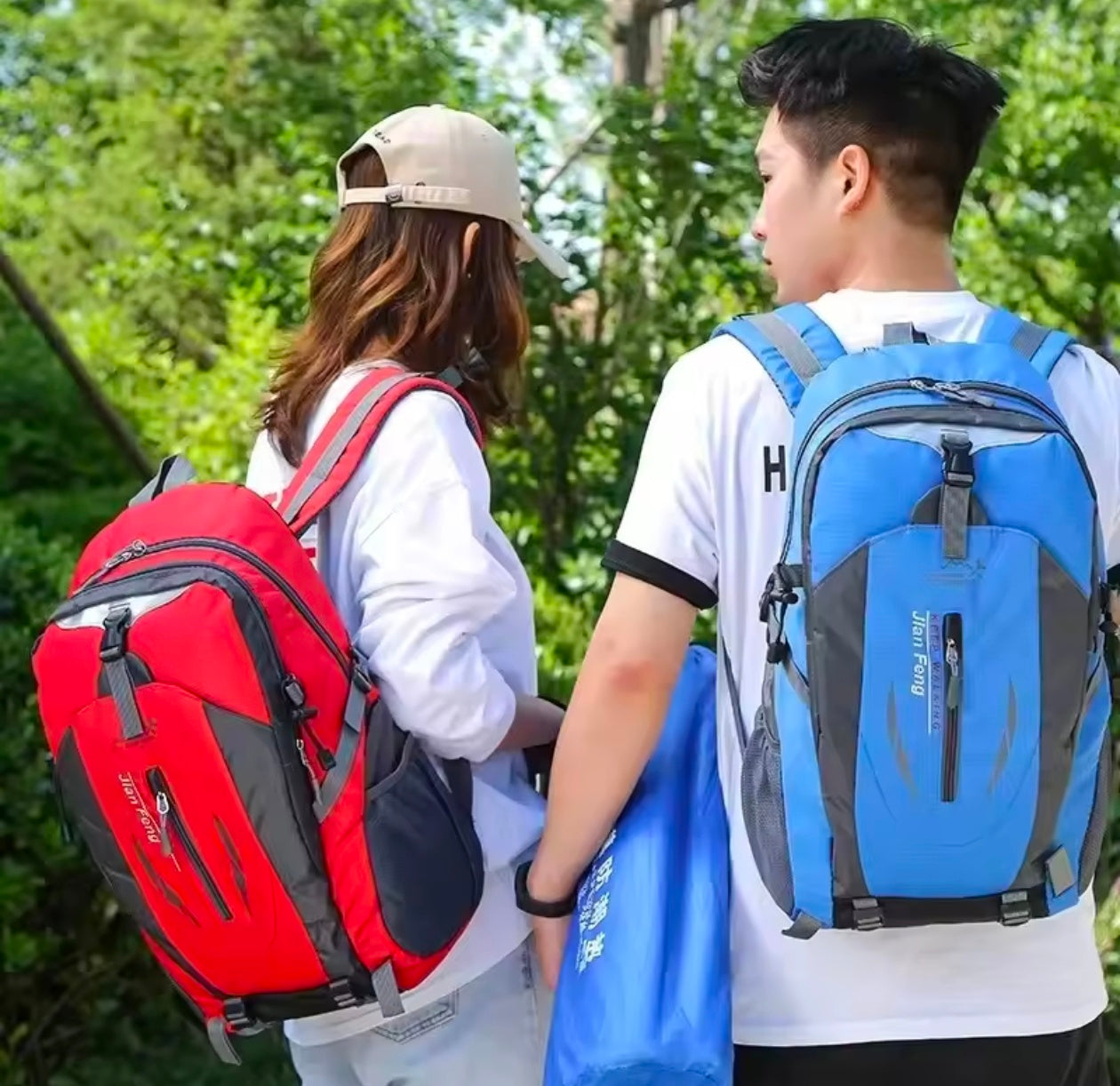 Multifunctional Backpack Men Women Fashion Backpack for traveling hiking camping university