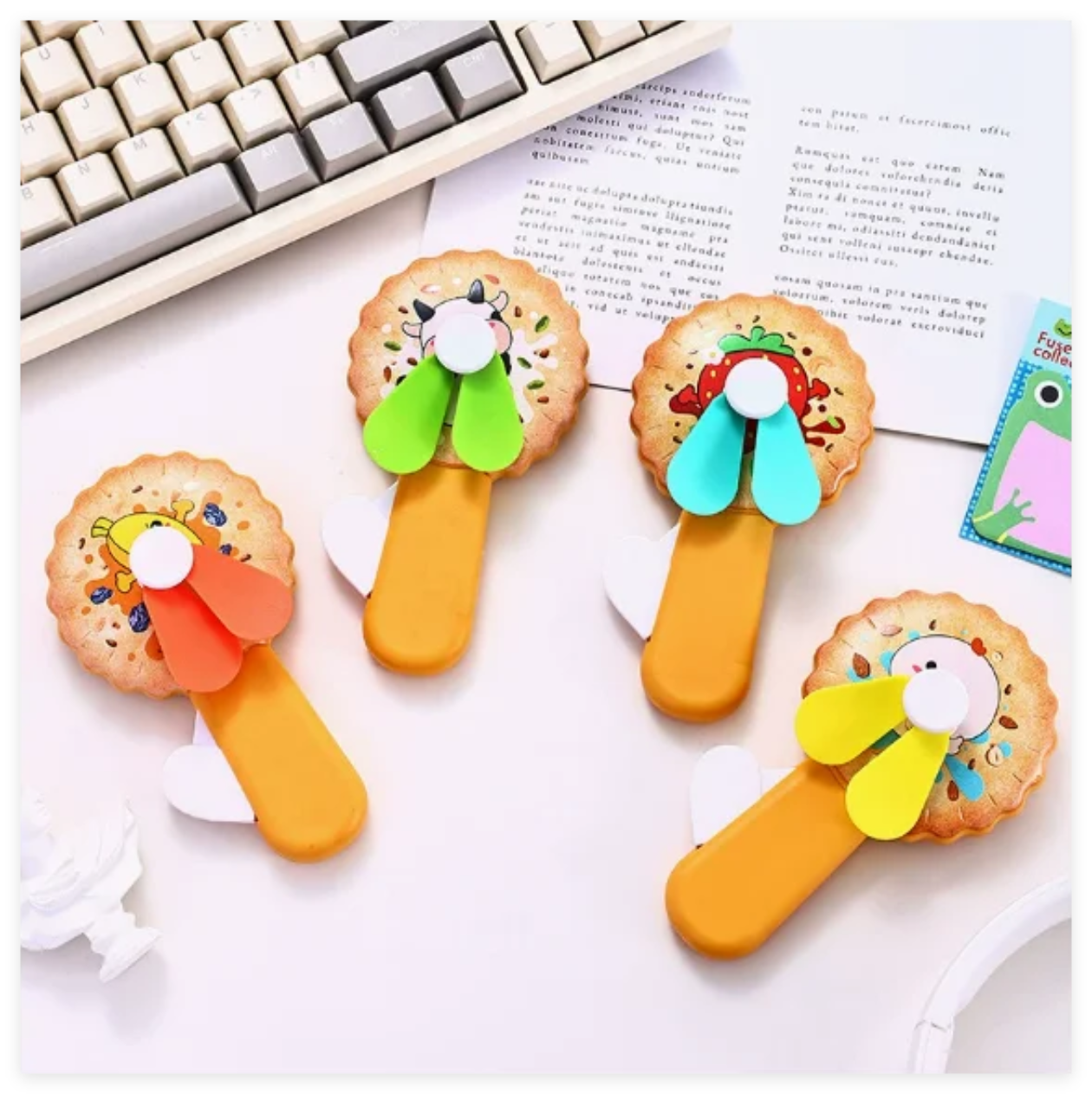 (Buy 1 Get 2 free) Mini Cute Hand Fan