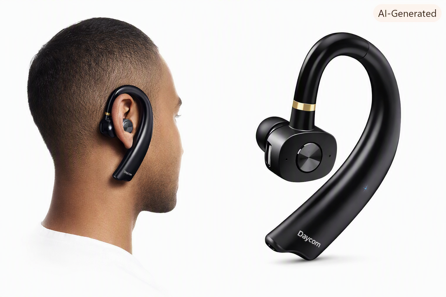 Generic Daycom Wireless ANC Active Noise Cancelling Headphone Headset