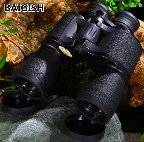 Russian Binocular Baigish 20x50 HD Powerful Military Telescope High Times Long Range Clear night vision