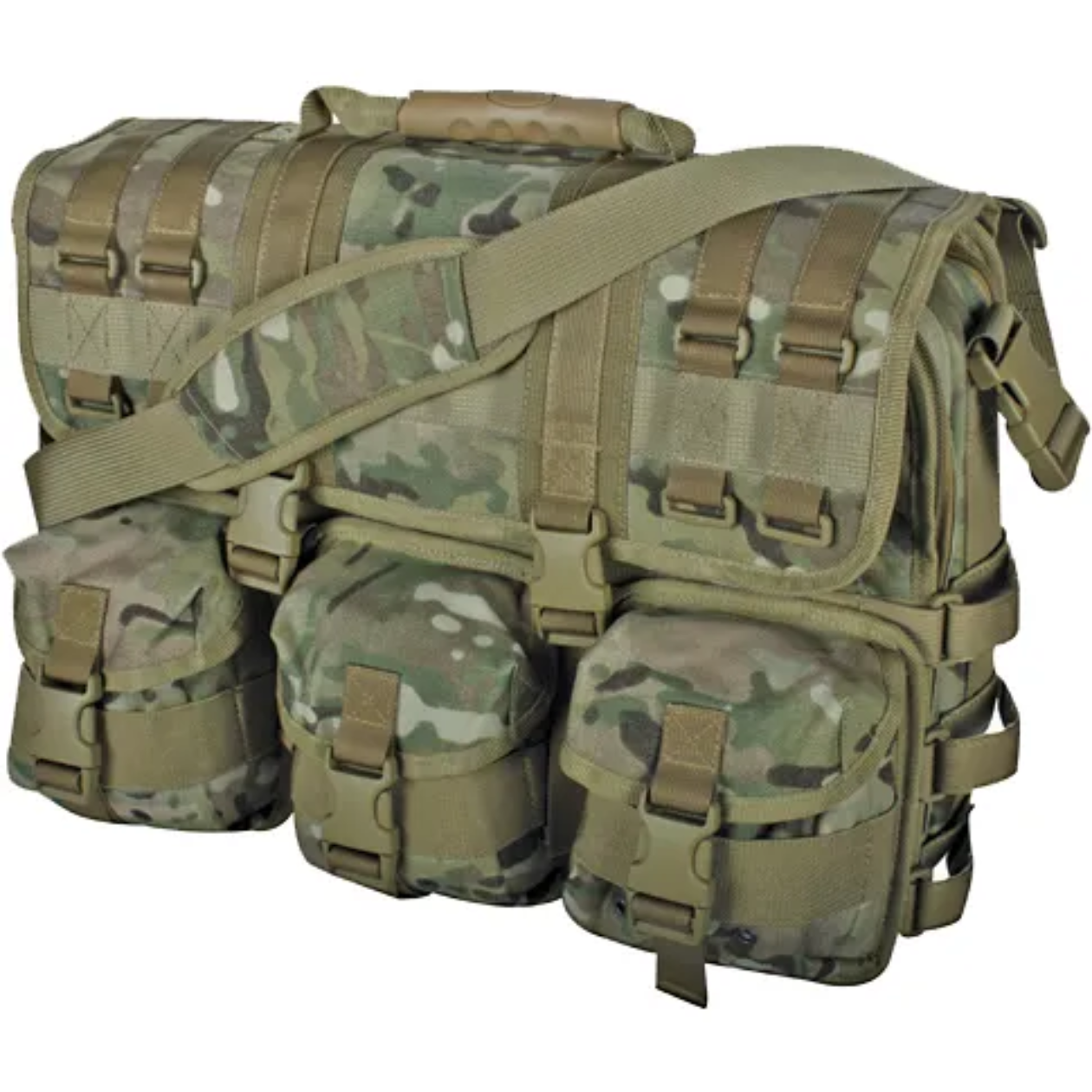 USA MOLLE Tactical Military Laptop Field Briefcase Shoulder Bag Heavy Duty