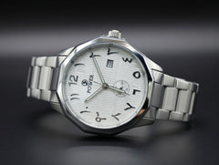 Arabic Luxury Stainless steel 38mm Men's Wrist Watch Waterproof