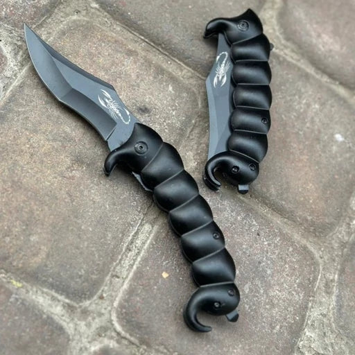 Black Scorpian knife