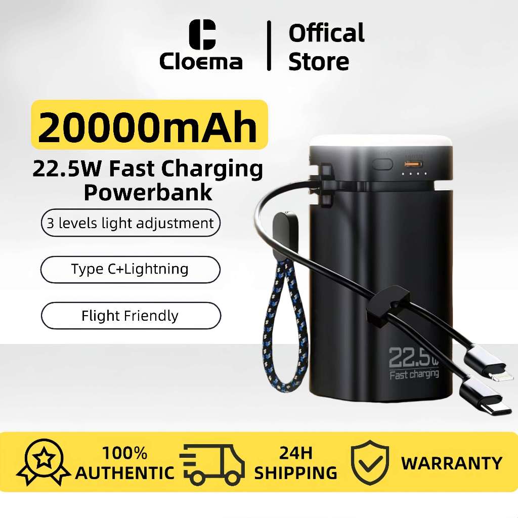 Super Fast 20000mah PD 22.5W