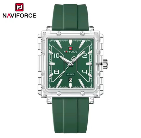 NAVIFORCE New Business Man Wristwatch Date Waterproof Luminous Luxury Watch