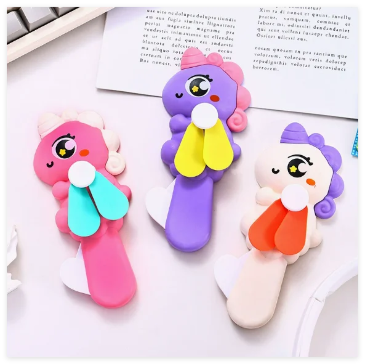 (Buy 1 Get 2 free) Mini Cute Hand Fan