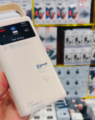 60w PD Super Fast 130000 mah power bank