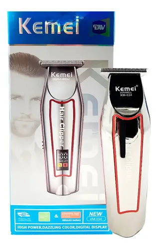 Kemei Cordless T-Blade  Hair Clipper Trimmer