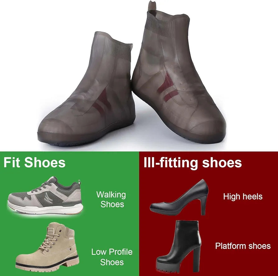 Shoe Covers Waterproof Durable Winter Rain Shoe Covers