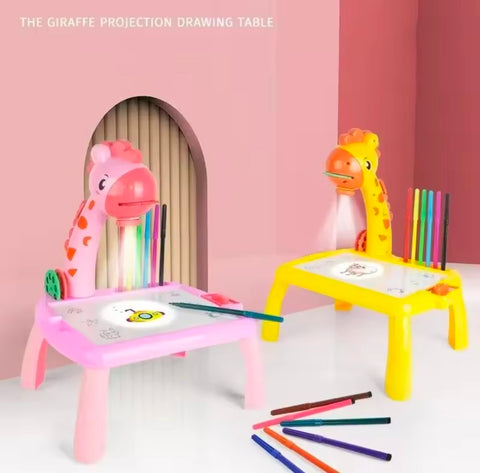 Children's Giraffe Projection Art Drawing Table Toy Children's Drawing Board