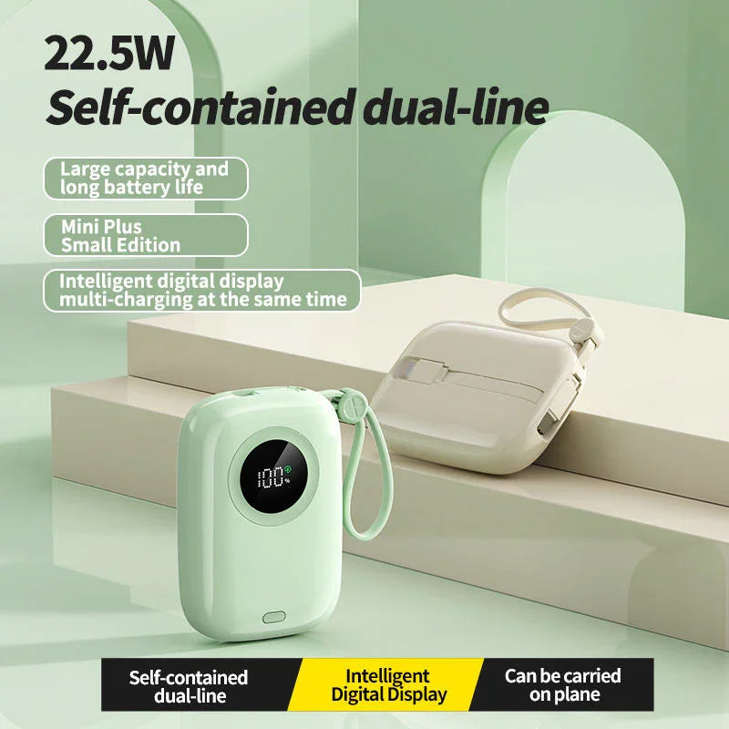 10000mah PD Super Fast 22.5W Fast Charging with Flash Light