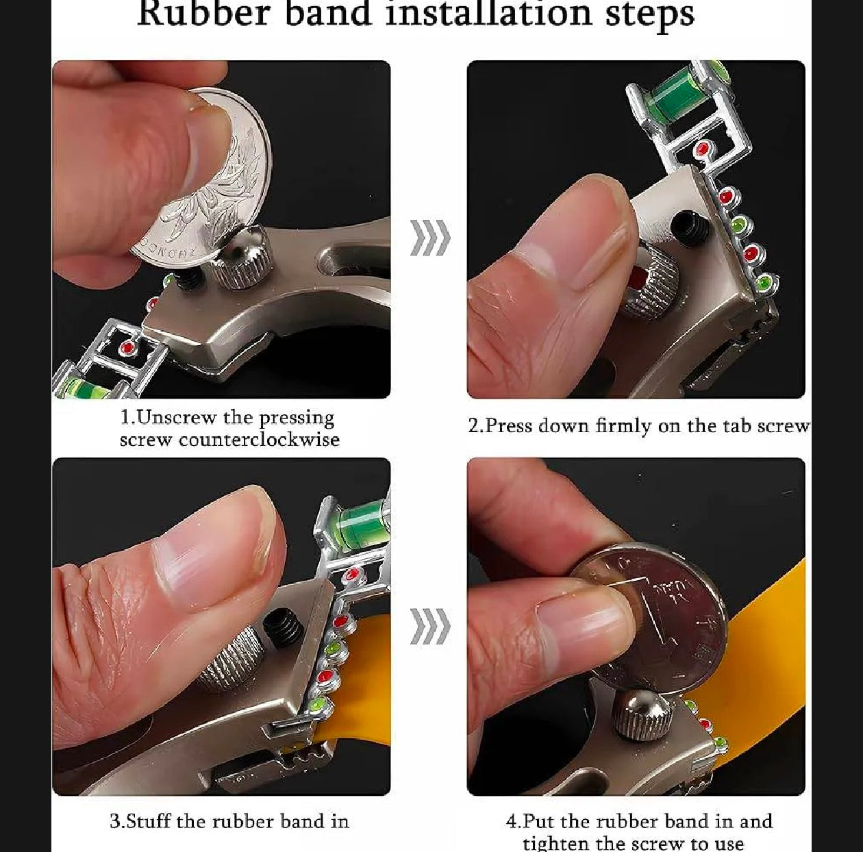 Professional Stainless steel Sling shot (Wood)