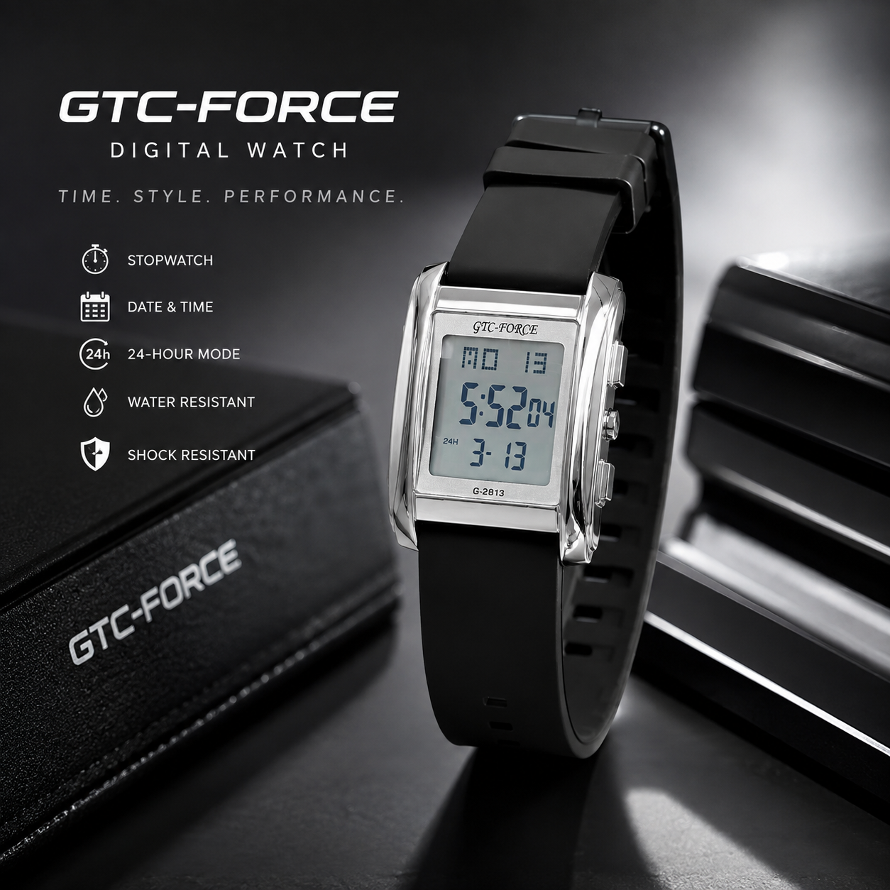 GTC classic Steel Dial watch waterproof