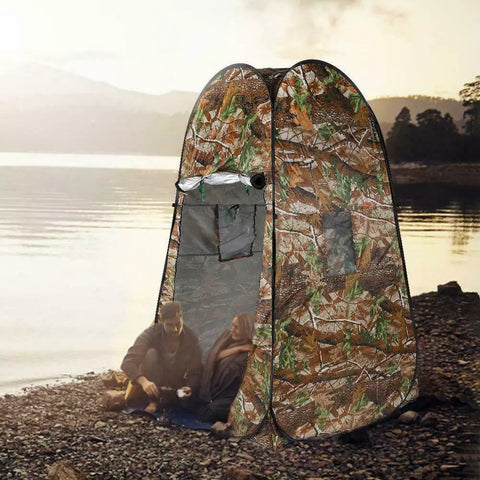 Portable Shower Tent Outdoor Up Camping Toilet Changing Room Cabin