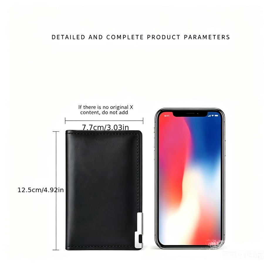 Baellery Ultra thin Fashion Pu Leather Wallet