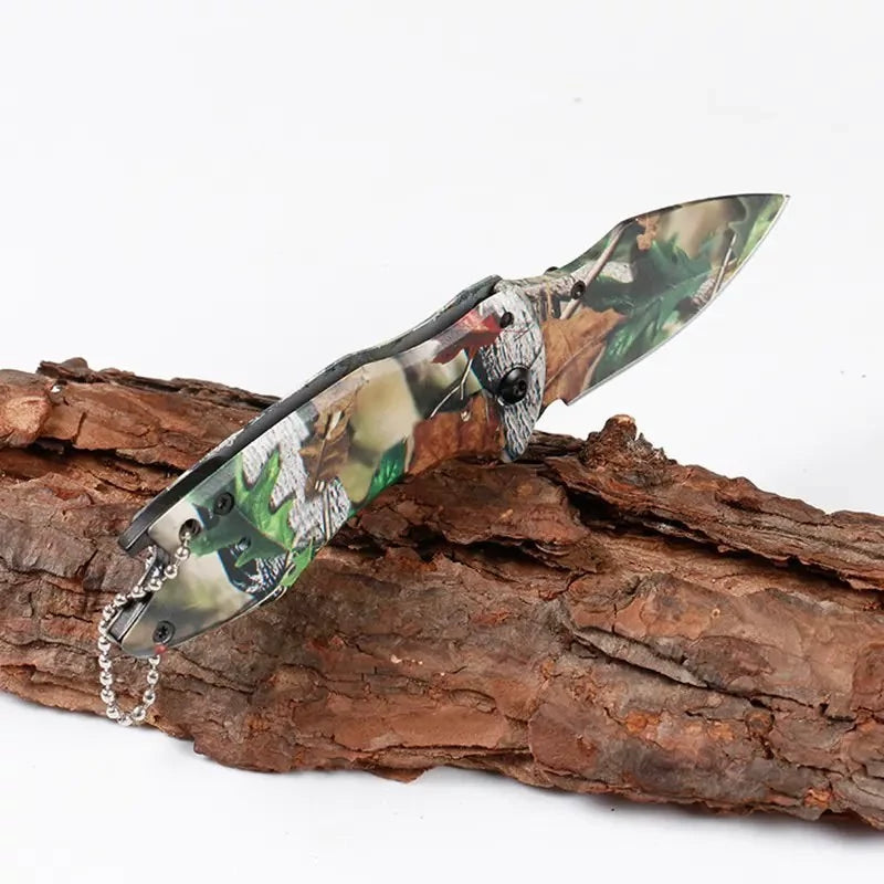 Buck X75 Camo Hunting Knife