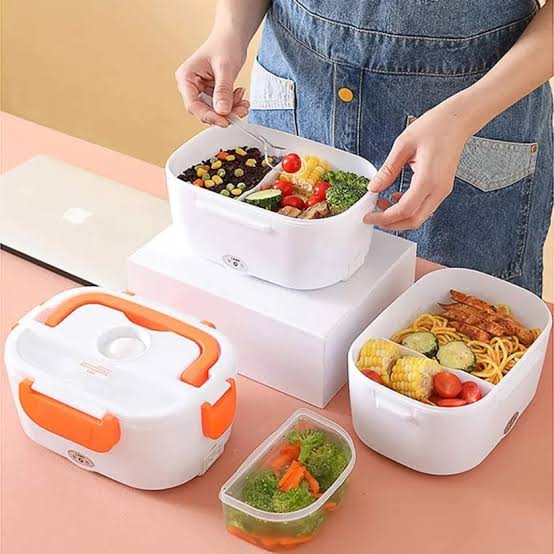 Portable Electric Lunch Box Food Heater Heated Lunch Box