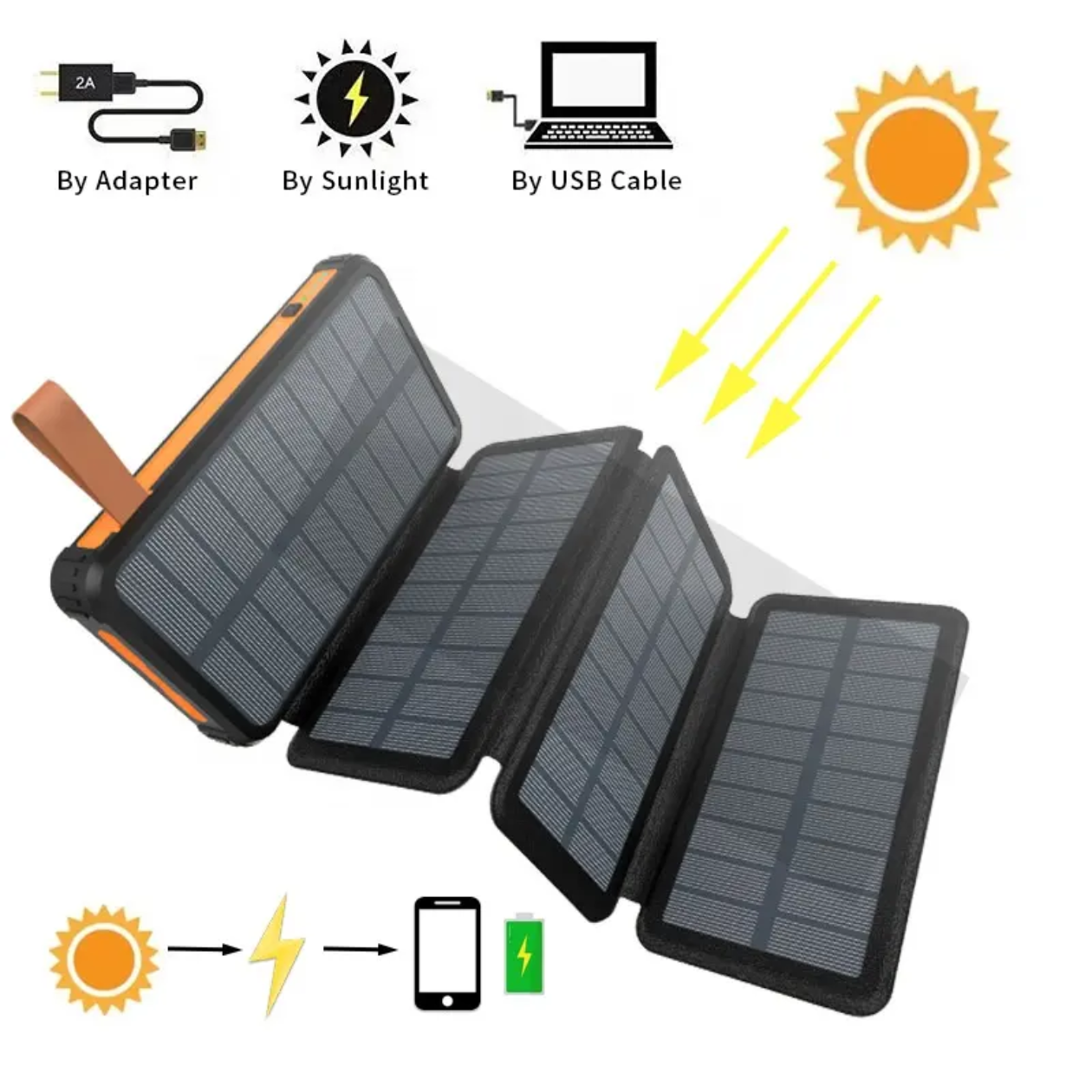 26800mAH Solar Power Bank ( powerfull)