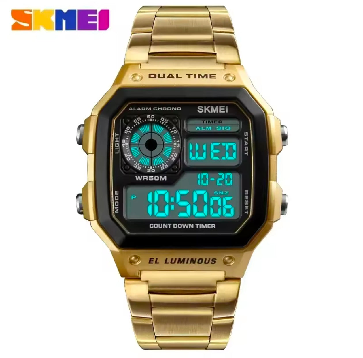Men’s Sports Military Digital Watch Waterproof