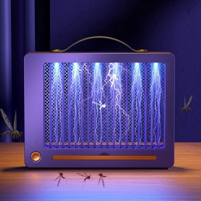 Solar Powered Mosquito Killing Lamp Solar Bug Zappers with Camping Light