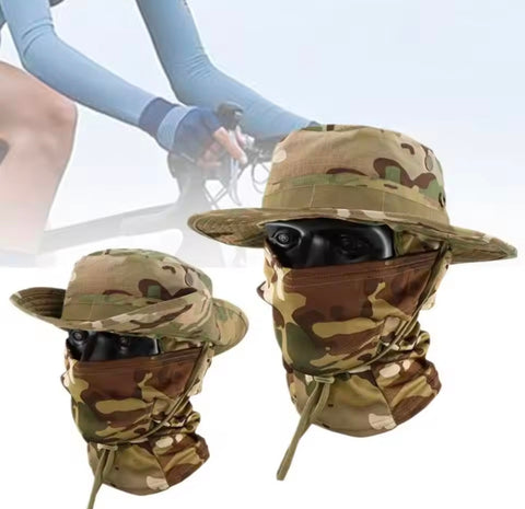Tactical Balaclava Camouflage hunting Fishing Full Face Mask Cap set