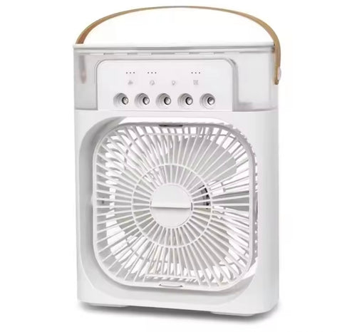 Portable Ac Humidifier Cooling Fan with Led Light