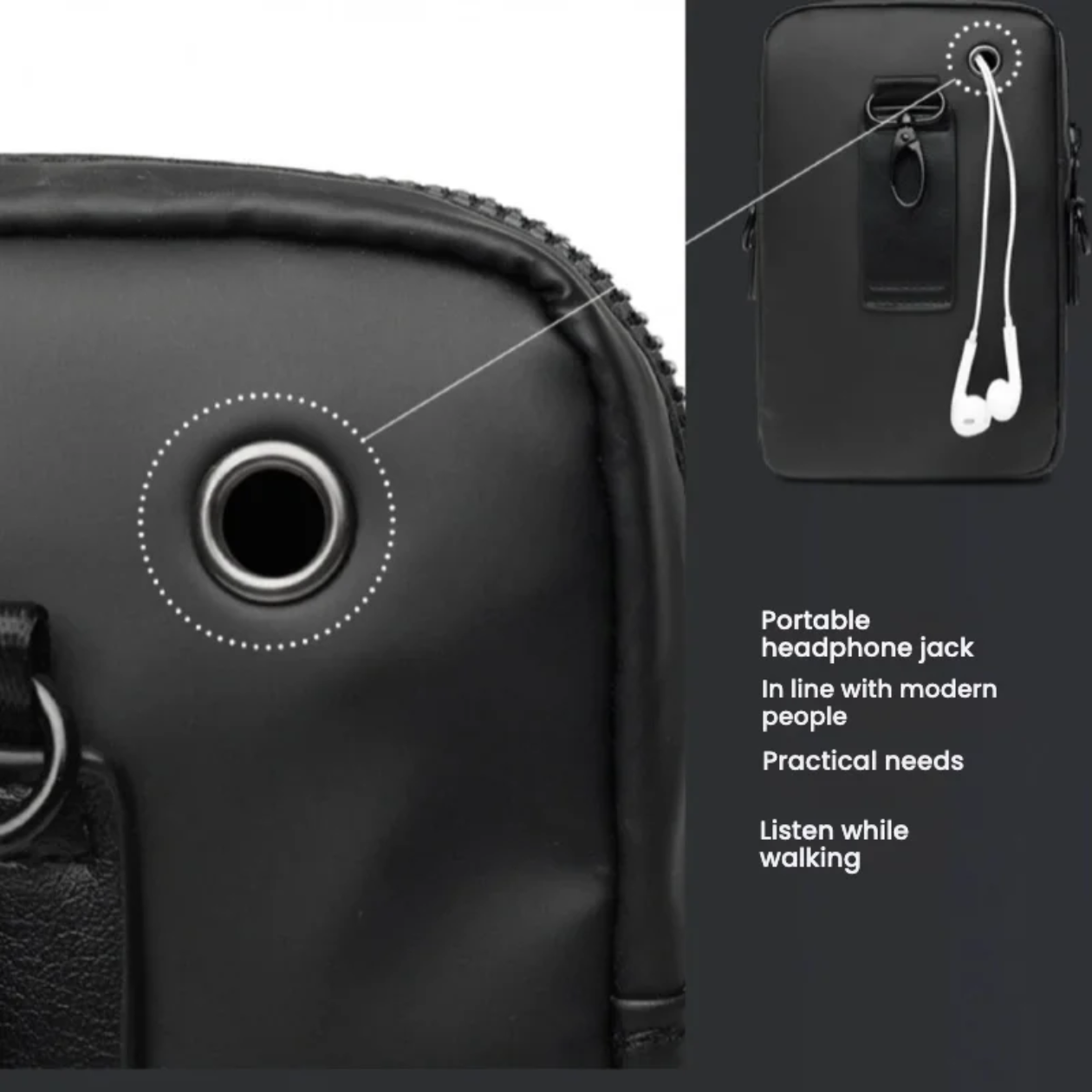 Multifunctional Nylon Tactical Waist Pack with Buckle