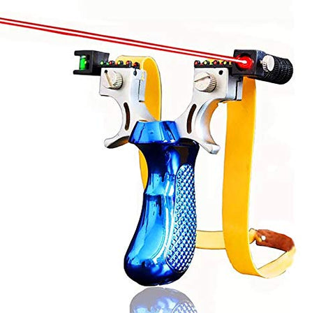 Slingshot With Laser Sight