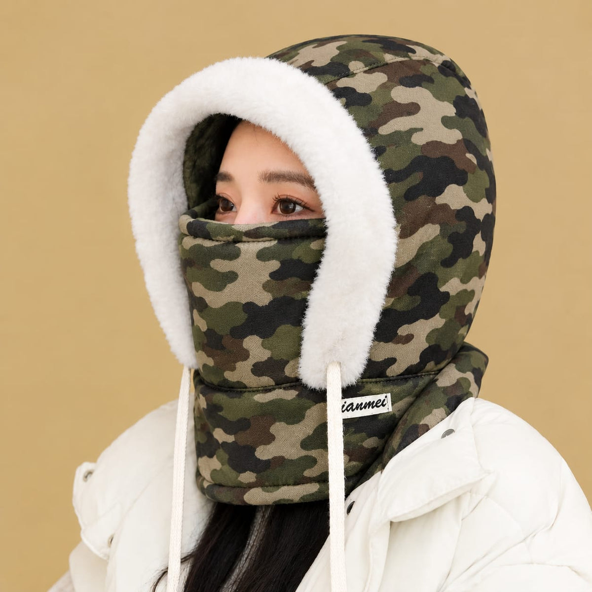 Winter Trapper Trooper Hat Windproof Thermal with Ear Flap