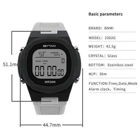 BNMI power Luxury Military Fashion  Water proof watch