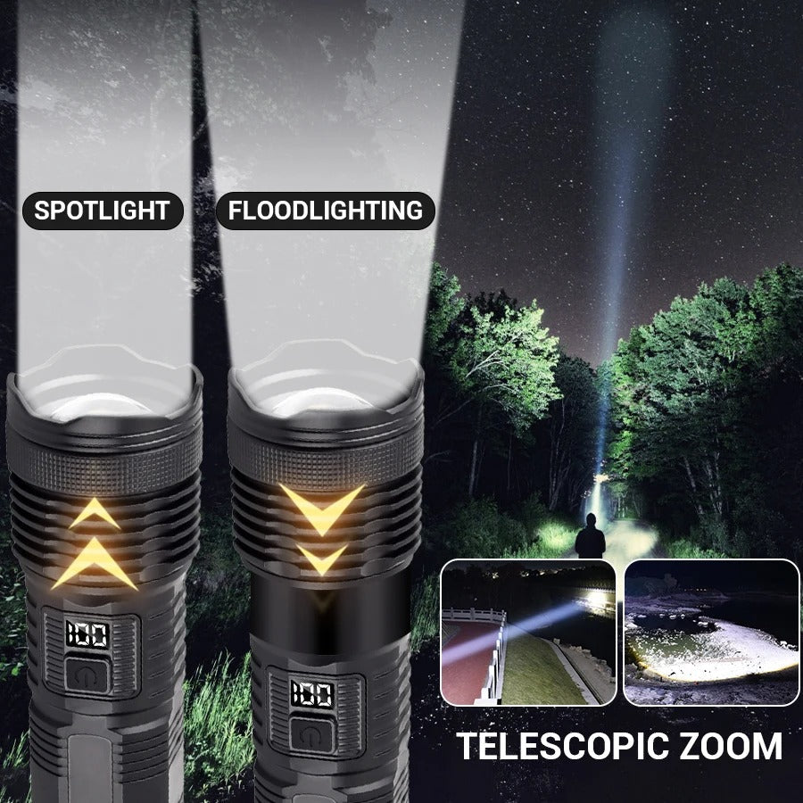Rechargeable Long Range Search Flash Light