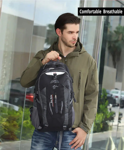 70L Travel Backpacks Men Climbing Travel Bags Hiking Backpack Outdoor Sport School Bag Men Backpack Women