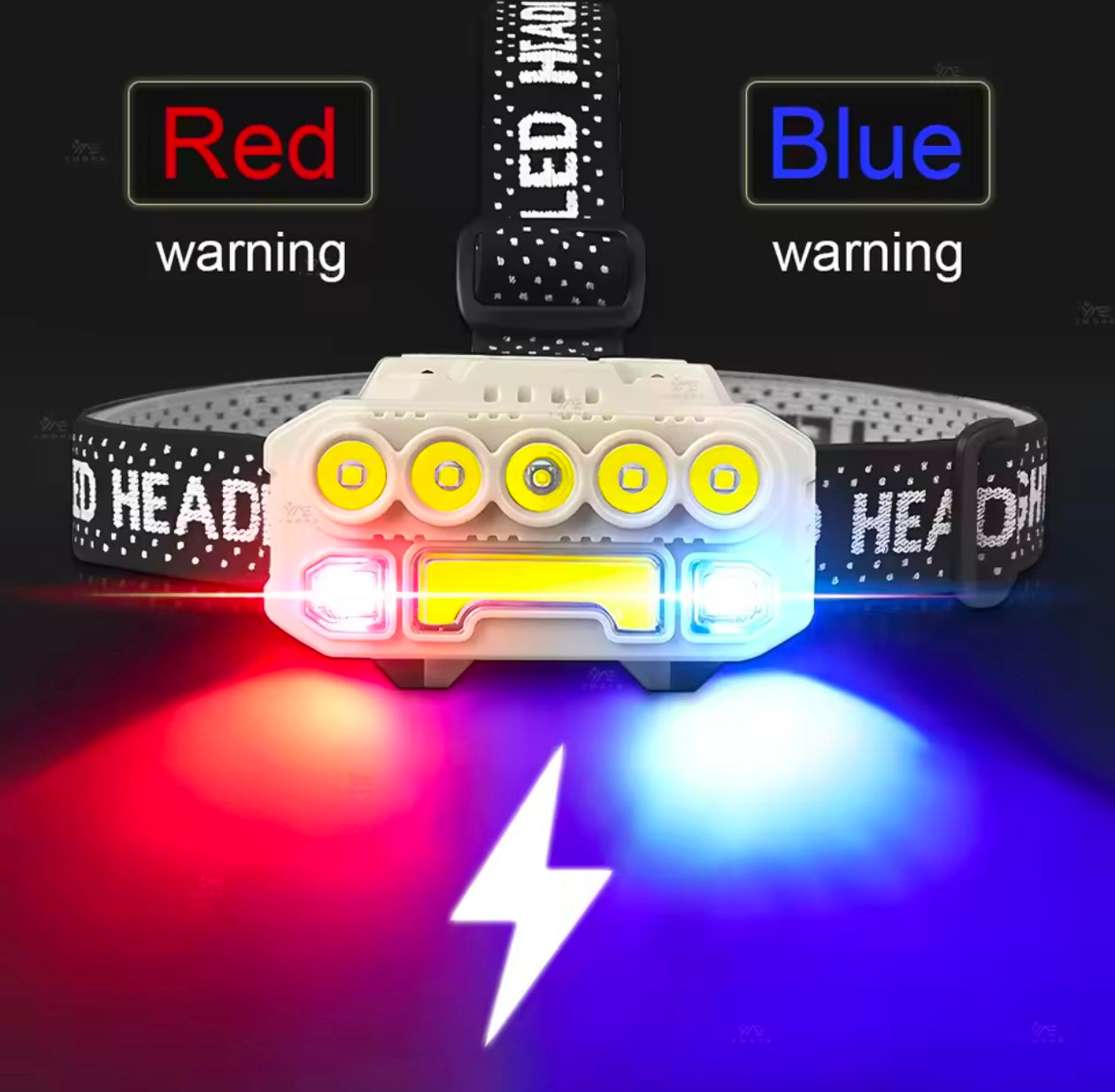 Powerfull Led Headlamp Rechargeable For Hunters camping fishing Doctors Minning