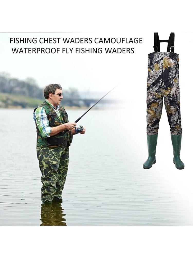 Trudave Chest Waders for Men & Women Waterproof,Fishing Neoprene Waders,Hunting Waders with Boots