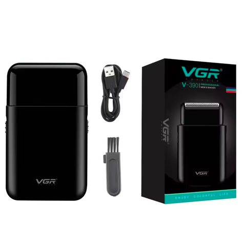 VGR 3 in 1 Men's Hair Trimmer Grooming Kit USB Rechargeable v-390