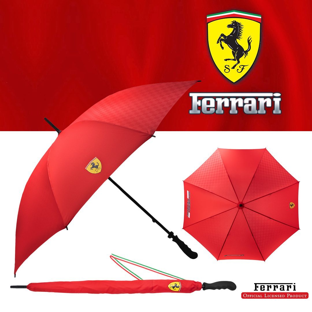 FERRARI 3 - 4 Persons  Automatic Folding Umbrella