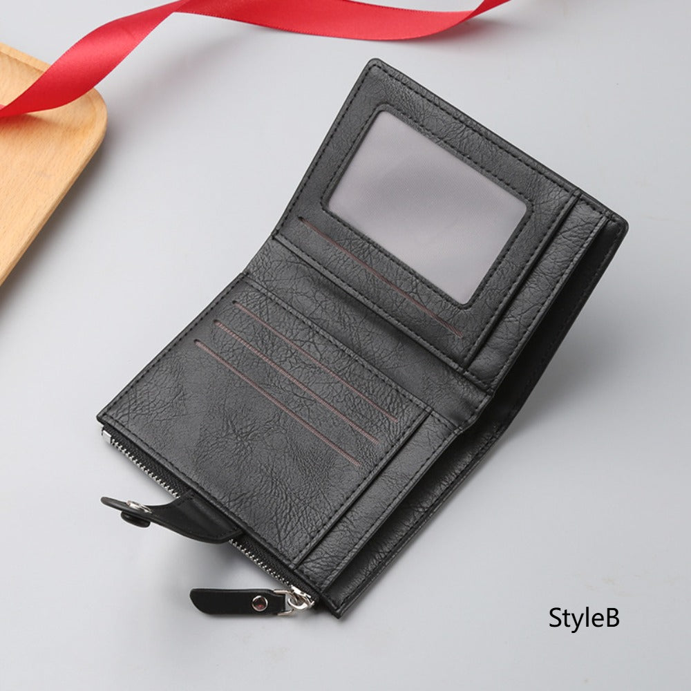 Business Large Capacity Zipper Wallet (best for gift)
