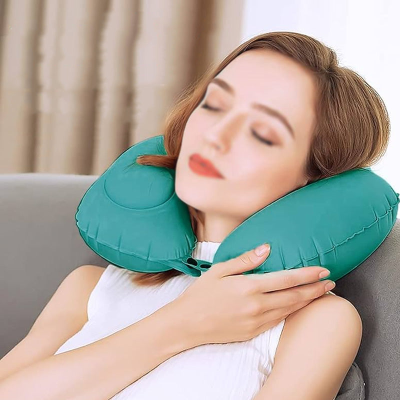 Travel Portable Inflatable Neck  Pillows cushion