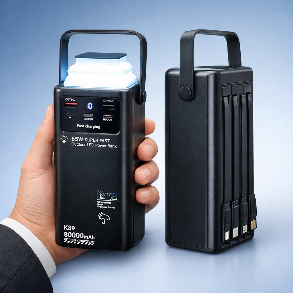 80,000mAH 65W Quick Charge powerbank