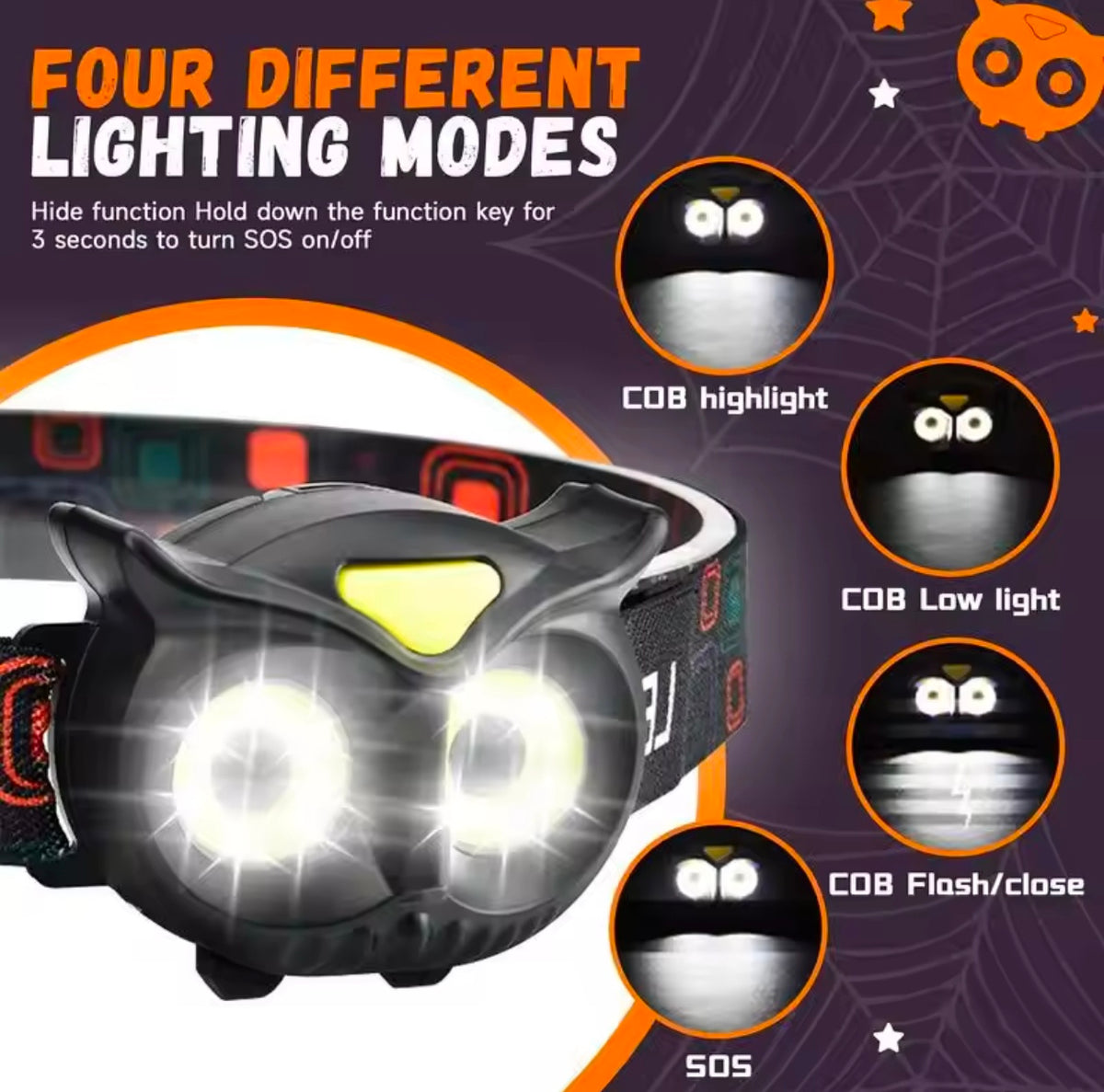 OWL Creative Bright Light Headlight