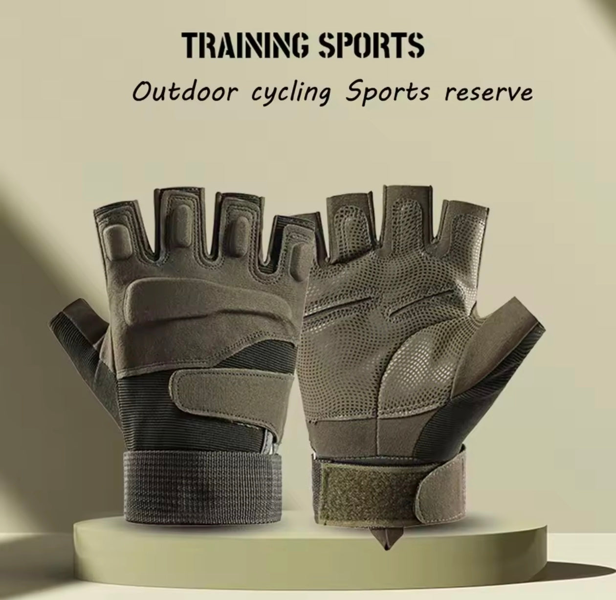 Tactical Hunting Half Finger Sports Gloves for climbing Cycling