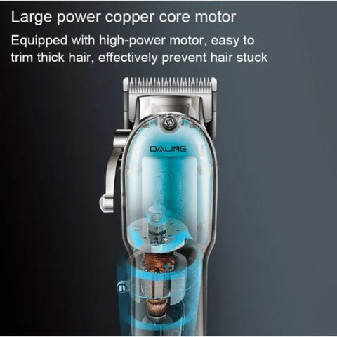Daling Trimmer DL-1539 - Daling Stainless Steel Beard Trimmer & Hair Cutting Machine