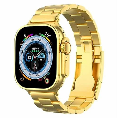 Watch 8 Ultra Smart Watch - Premium 24K Gold Series